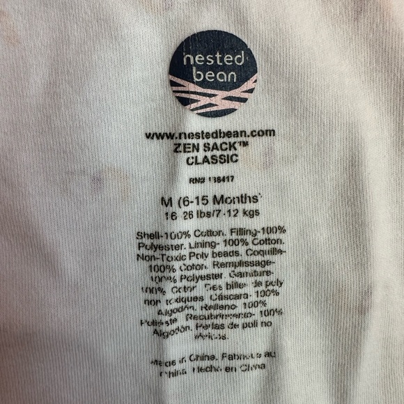 Nested Bean Zen Classic sleep sack 6-15 mo medium - Picture 3 of 3